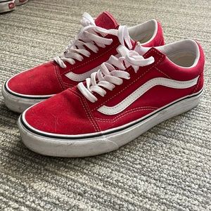 Red Vans